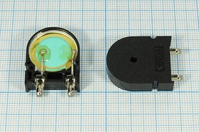 Излучатель звука пьезокерамический без генератора (1~30)В, Резонансная 2кГц защита зп 22x 7 x27\1~30