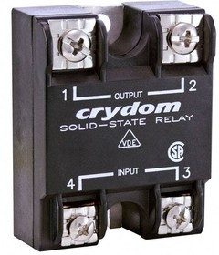 HD4875-10, Solid State Relay 12mA 32V DC-IN 75A 530V AC-OUT 4-Pin HD4875-10, Solid State Relay 12mA 32V DC-IN 75A 530V AC-OUT 4-Pin