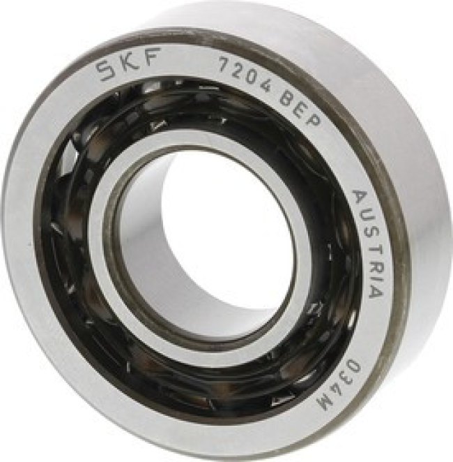 7204 BEP Single Row Angular Contact Ball Bearing- Open Type 20mm I.D, 47mm O.D