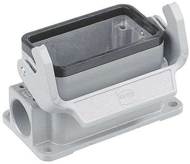19300101290, Han B Heavy Duty Power Connector Housing, M20 Thread 19300101290, Han B Heavy Duty Power Connector Housing, M20 Thread
