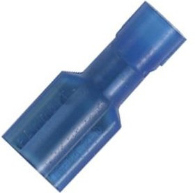 DNF14-205FIB-C, FEMALE DISCONNECT, 5.1/4.8MM, 14AWG, BLU