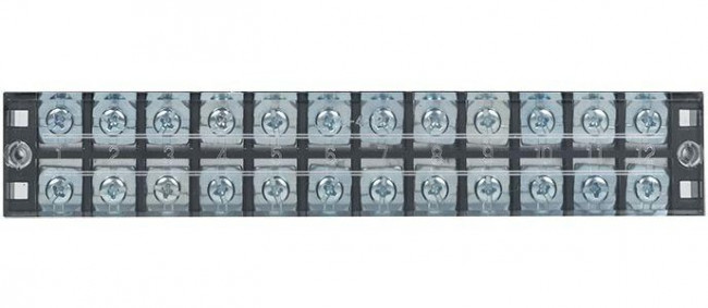 Терминал клеммный TB-4512 до 4.5кв.мм 45А 12 клеммных пар EKF tb-4512