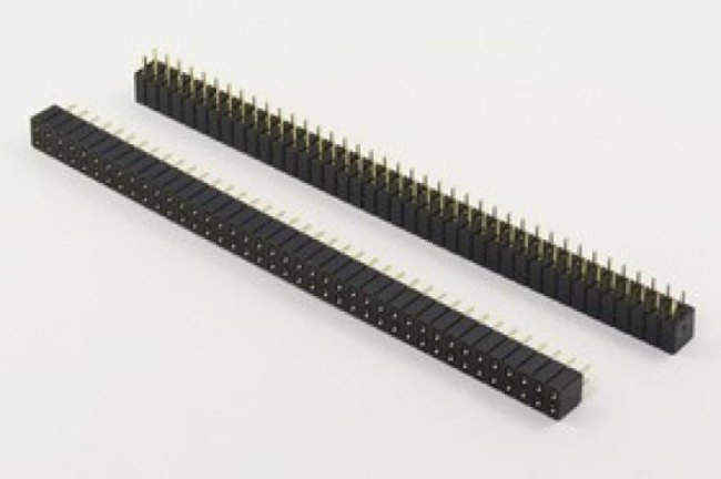 Разъем PBDHH-2x40 розетка, шаг P2.54, контакты 80P, монтаж на плату, h-5мм Разъем PBDHH-2x40 розетка, шаг P2.54, контакты 80P, монтаж на плату, h-5мм