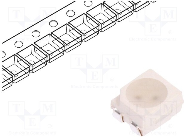 LTST-E682KRKGWT, LED; SMD; 3528,PLCC4; red/green; 3.5x2.8x1.9mm; 120°; 20mA; 72/72mW LTST-E682KRKGWT, LED; SMD; 3528,PLCC4; red/green; 3.5x2.8x1.9mm; 120°; 20mA; 72/72mW
