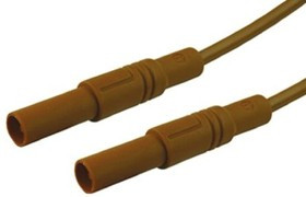 934077105, lead, 32A, 1000V ac/dc, Brown, 2m Lead Length