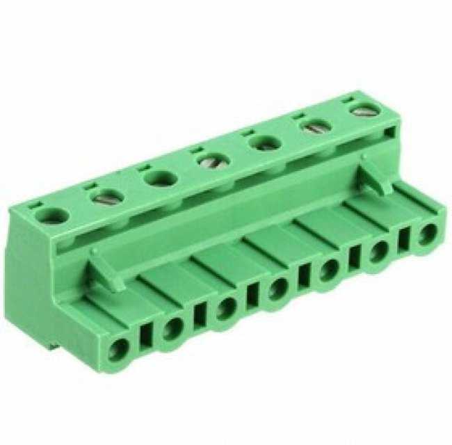 1767054, Pluggable Terminal Blocks 7 Pos 7.62mm pitch Plug 24-12 AWG Screw