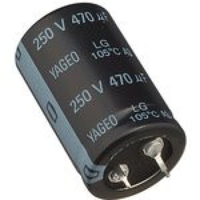 ECAP (К50-35), 470 мкФ, 250 В, 105°C snap in, Конденсатор электролитический алюминиевый ECAP (К50-35), 470 мкФ, 250 В, 105°C snap in, Конденсатор электролитический алюминиевый