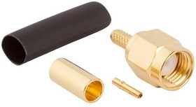 132178RP, RF Connectors / Coaxial Connectors SMA ST CRMP PLG 316U DBL BRAID REV POL 132178RP, RF Connectors / Coaxial Connectors SMA ST CRMP PLG 316U DBL BRAID REV POL