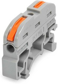 СМК 222-2411 на DIN-рейку, Клемма проходная на DIN-рейку