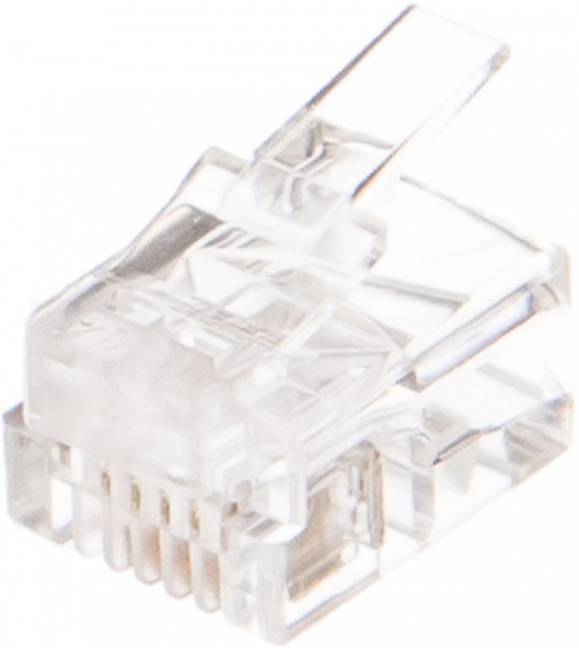 Коннектор RJ11/6P4C телефонный, уп-ка 100шт. NMC-RJ64RE06UC1-100 Коннектор RJ11/6P4C телефонный, уп-ка 100шт. NMC-RJ64RE06UC1-100