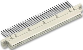 09 02 264 6421, Разъем DIN 41612, Серия Type B, 64 контакт(-ов), Гнездо, 2.54 мм, 2 ряда, a + b
