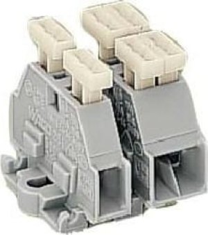 261-303, 2-проводные клеммы, без кнопок, с крепежным фланце 261-303, 2-проводные клеммы, без кнопок, с крепежным фланце