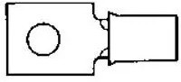 MS17143-8, Terminals TERMINAL PIDG RECT 16-14 8 MS17143-8, Terminals TERMINAL PIDG RECT 16-14 8
