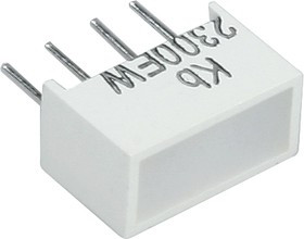 KB-2300EW, Световая полоса красная 10x5мм 40мКд KB-2300EW, Световая полоса красная 10x5мм 40мКд