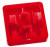 KTSC-21R, SWT-81-21 колпачок квадрат красный L=12