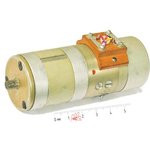 Двигатель постоянного тока 27В, 153 об/мин; № двиг57 двиг 27В\1,5Вт\\153\\ДР-1,5РА