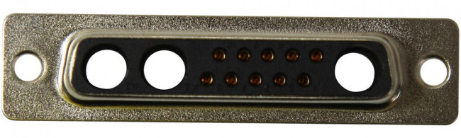 682M13W3203L001, COMBO D-SUB CONN, RCPT, DB-13W3, PANEL