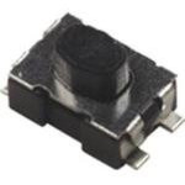 KMR441GLFS, Микропереключатель TACT, SPST-NO, Положения 2, 0,05A/32ВDC, SMT KMR441GLFS, Микропереключатель TACT, SPST-NO, Положения 2, 0,05A/32ВDC, SMT
