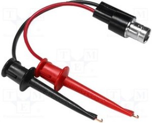 POM-3788, Измерительный провод, 60ВDC, Дл: 0,14м, черный и красный, Z: 50Ом POM-3788, Измерительный провод, 60ВDC, Дл: 0,14м, черный и красный, Z: 50Ом