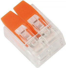 Компактная соединительная клемма 2-х проводная с рычажками (SBE-ccwcc-2) Компактная соединительная клемма 2-х проводная с рычажками (SBE-ccwcc-2)