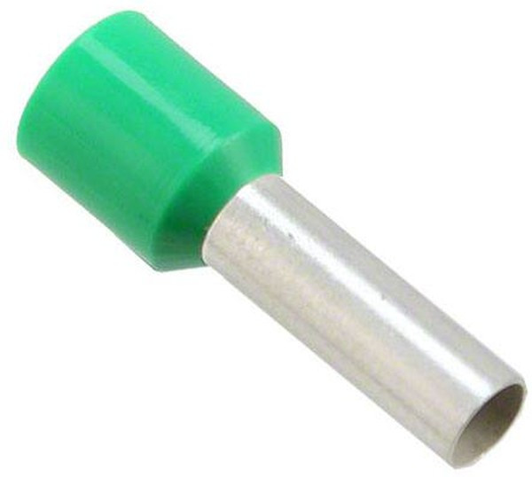 3200108, AI 6-12 GN Insulated Bootlace Ferrule Kit, 12mm Pin Length, 3.6mm Pin Diameter, Green 3200108, AI 6-12 GN Insulated Bootlace Ferrule Kit, 12mm Pin Length, 3.6mm Pin Diameter, Green