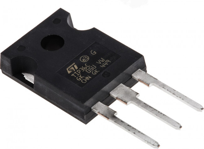 TIP36C, Биполярный транзистор, PNP, 100 В, 25 А, 125W, [TO-247]