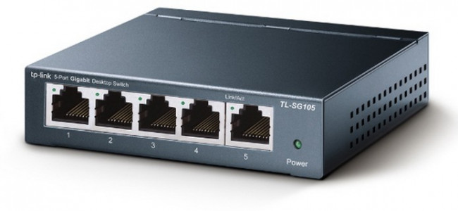Коммутатор TP-LINK TL-SG105 Коммутатор TP-LINK TL-SG105