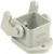 09200030320, Heavy Duty Power Connectors HAN 3A BULKHEAD MNT 1 LEVER GREY PLASTIC