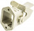 09200030320, Heavy Duty Power Connectors HAN 3A BULKHEAD MNT 1 LEVER GREY PLASTIC