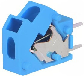 254-844, Зажимная рейка для печатных плат, угловой 45°, 5мм, на PCB, 24А 254-844, Зажимная рейка для печатных плат, угловой 45°, 5мм, на PCB, 24А