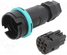 THB.405.C8A, Разъем: питания AC, зажим под винт, "мама", TH405, 7-13,5мм, 400В
