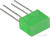 L-835/2GDT, Светодиодный модуль 5х10мм/зеленый/ 568нм/5-10мкд/120°