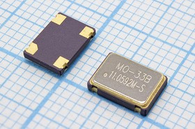 Кварцевый генератор 11.0592МГц 5В,HCMOS/TTL в корпусе SMD 7x5мм гк 11059,2 \\SMD07050C4\T/CM\ 5В\MO-