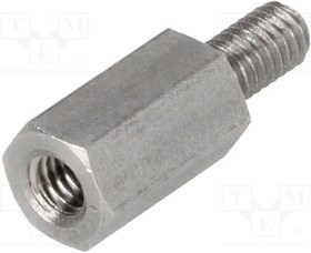 TFM-M4X12/DR246, Дистанцирующая стойка с резьбой, 12мм, Внутр.резьба: M4