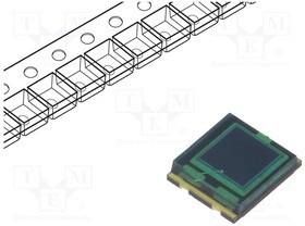 TEMD5510FX01, Точечный фотодиод, 65°, p макс 540нм, 7,5мм2 TEMD5510FX01, Точечный фотодиод, 65°, p макс 540нм, 7,5мм2