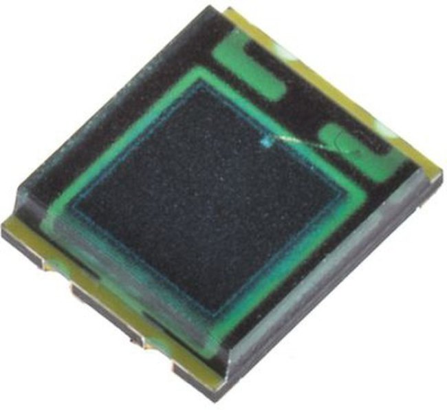 TEMD5510FX01, Точечный фотодиод, 65°, p макс 540нм, 7,5мм2