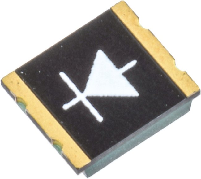 TEMD5510FX01, Точечный фотодиод, 65°, p макс 540нм, 7,5мм2