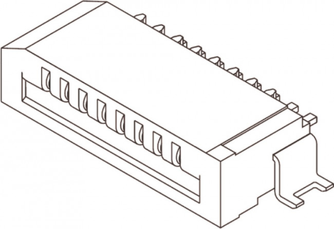 52793-0870, FFC & FPC Connectors 1.0 FFC Non ZIF HsgA ssySMT 8CktEmbsTpPkg 52793-0870, FFC & FPC Connectors 1.0 FFC Non ZIF HsgA ssySMT 8CktEmbsTpPkg