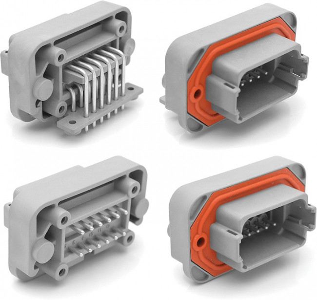 AT15-12PB-BM03, Automotive Connectors Str Flng Mnt PCB Rcp 12POS Blk Tin Cont B AT15-12PB-BM03, Automotive Connectors Str Flng Mnt PCB Rcp 12POS Blk Tin Cont B