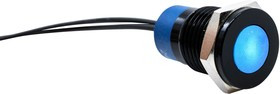 PVL12FW145, PILOT LAMP INDICATOR, BLUE, 12.2MM, 24V