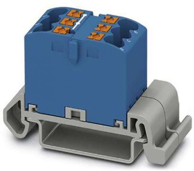 PTFIX 6X2,5-NS35A BU, Распределительный блок