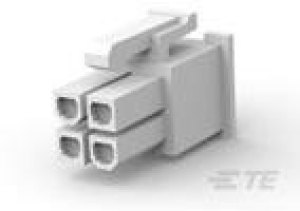 2296205-4, Headers &amp; Wire Housings 4P 2ROW 4.2MM RCPT