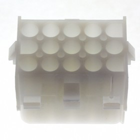 1-480711-0, Корпус разъема, Серия Universal MATE-N-LOK, Гнездо, 15 вывод(-ов), 6.35 мм