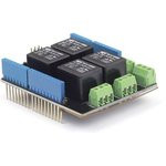 Relay Shield v3.0, Arduino-совместимая плата с 4-мя реле Relay Shield v3.0, Arduino-совместимая плата с 4-мя реле