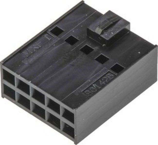 90142-0050, C-Grid III Female Connector Housing, 2.54mm Pitch, 50 Way, 2 Row