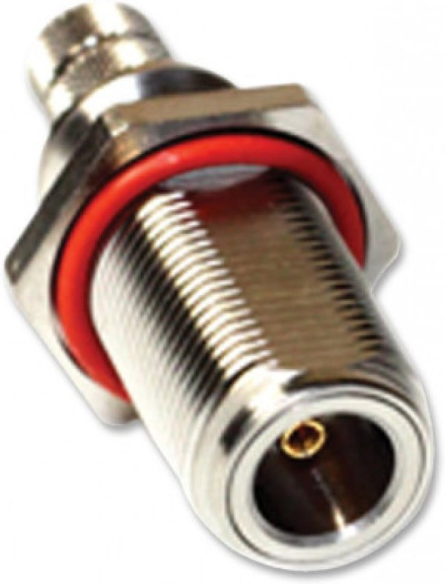 82-6512, jack Cable Mount N Connector, 50, Crimp Termination, Straight Body