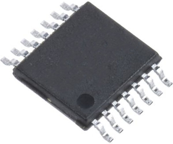 74VHC125MTCX, IC: цифровая; буфер,неинвертирующая; Ch: 4; SMD; TSSOP14; VHC; 40мкА