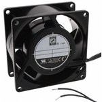 OA80AP-22-2WB, AXIAL FAN, 25CFM, 32DB, 230VAC, 80X38MM