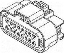 15479301, Automotive Connectors CON GT150 280 16W FEM ASY