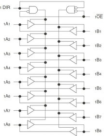 74FCT162245ATPVG8, TRANSCEIVER, BIDIRECTIONAL, -40 TO85DEGC